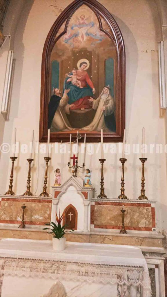 Altare Madonna del Rosario - Chiesa San Giuseppe - Valguarnera Caropepe (EN)